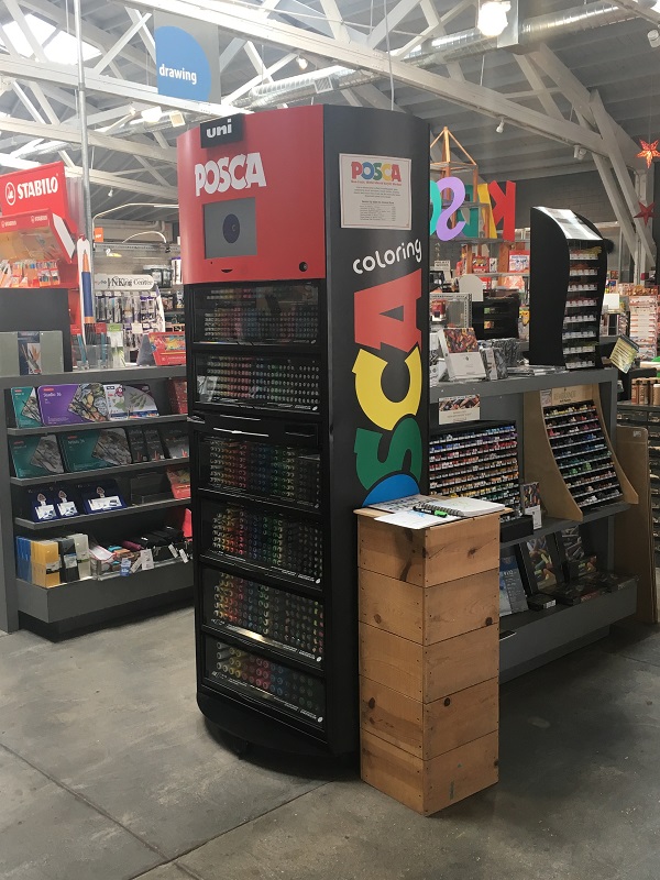 Giant POSCA display