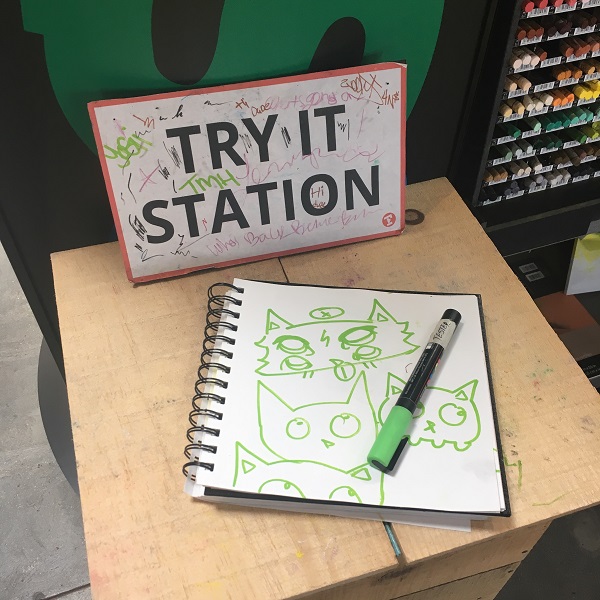 POSCA Try It Station