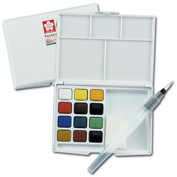 Koi Watercolor Sketch Box Set