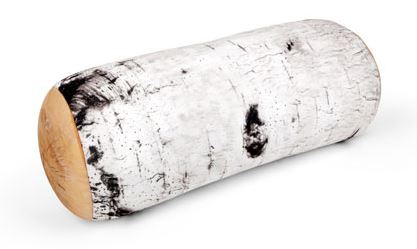Birch Log Pillow Birch Log Pillow