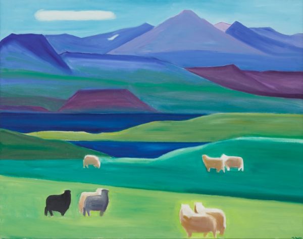 Louisa Matthiasdottir, Icelandic Landscape