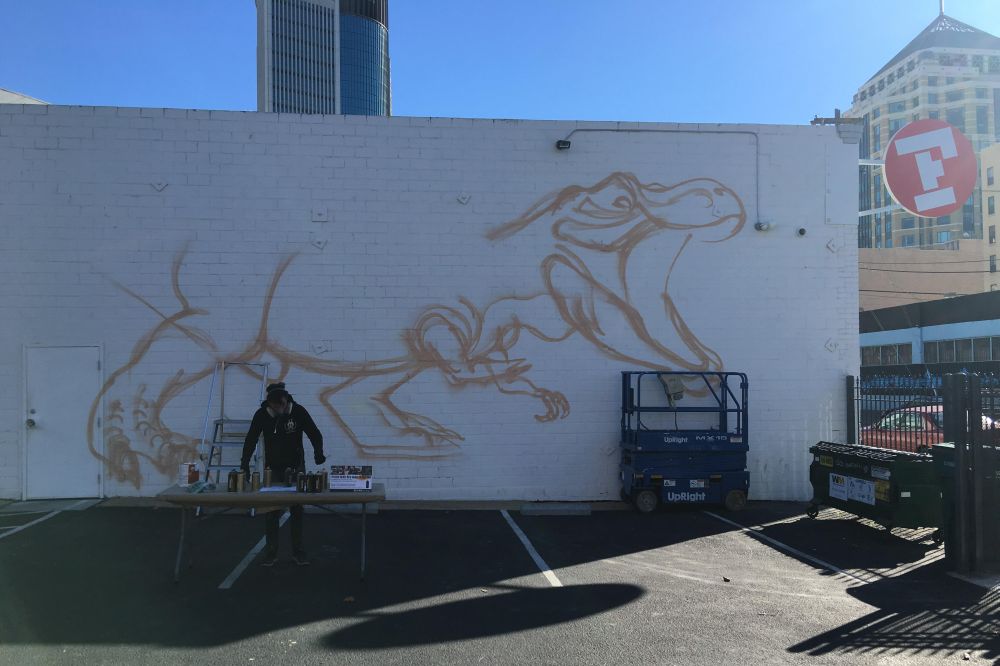 nychos, t-rex lay out