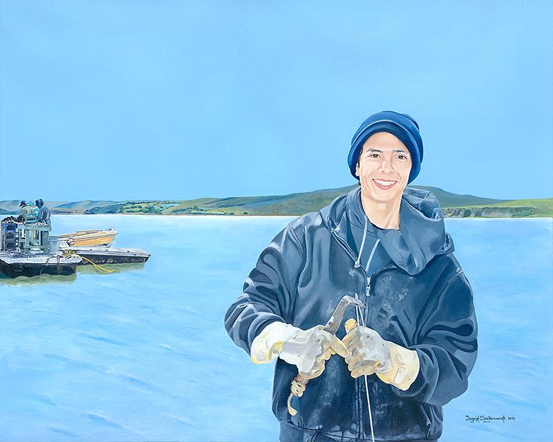 The Oyster Farmer, Ingrid C. Lockowandt