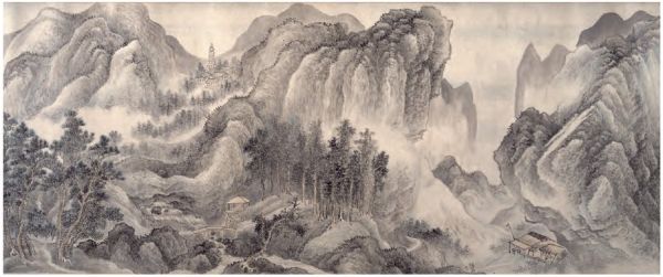 Wang Hui, Views Across Streams and Mountains